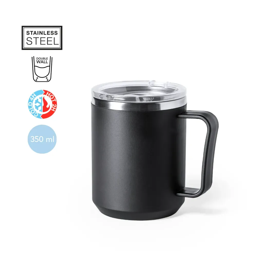 [1798N] 1798 Taza Térmica Tikam Negra