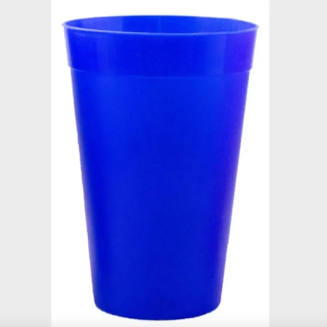Vaso Plastico 12 Oz Azul