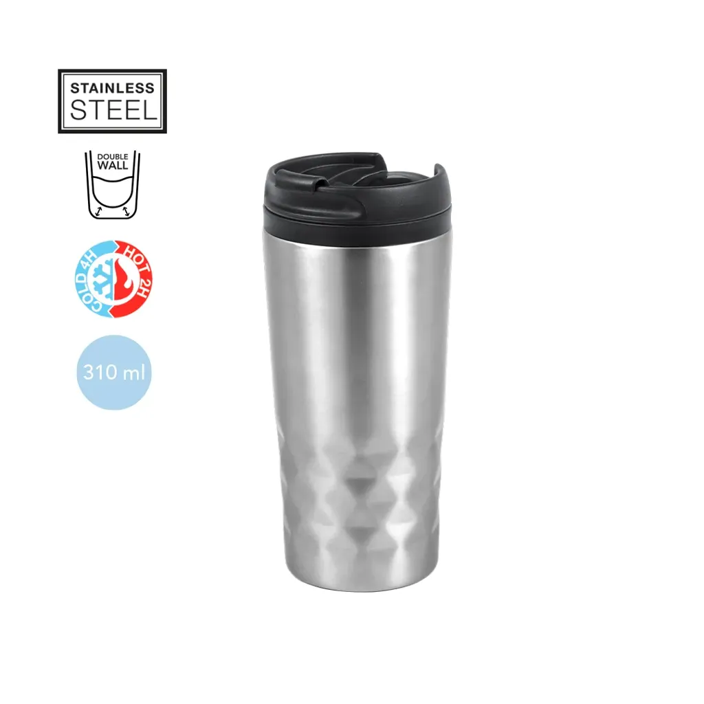 5806 Vaso Térmico Dritox Plateado