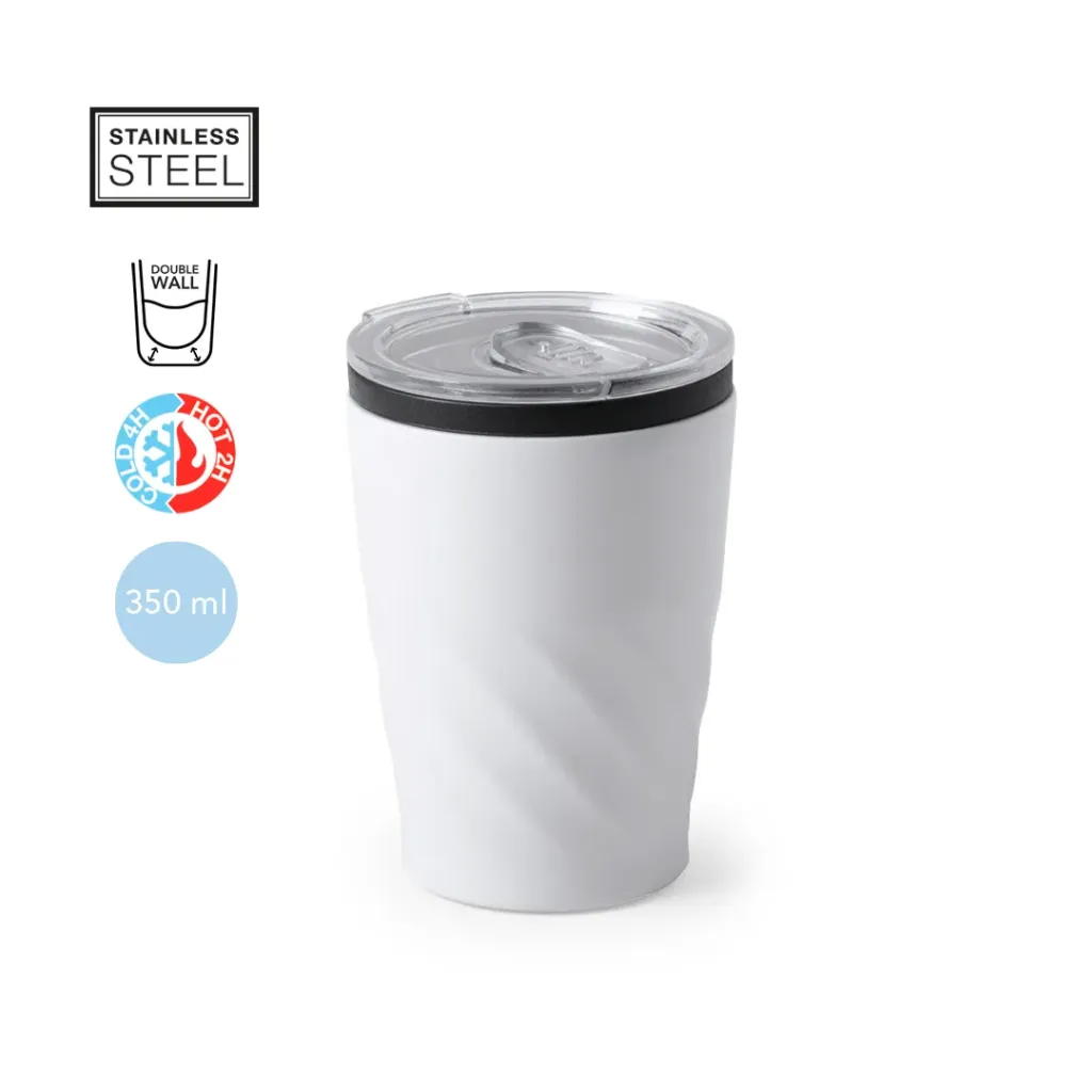 [6283B] 6283 Vaso Térmico Ripon Blanco