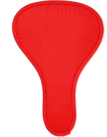 [28388R] 28388 Abanico de Mano Plegable Rojo